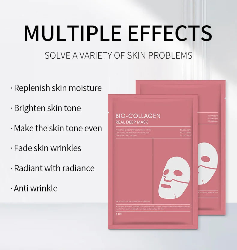 Collagen Mask Deeply Moisturizes, Tightens Pores