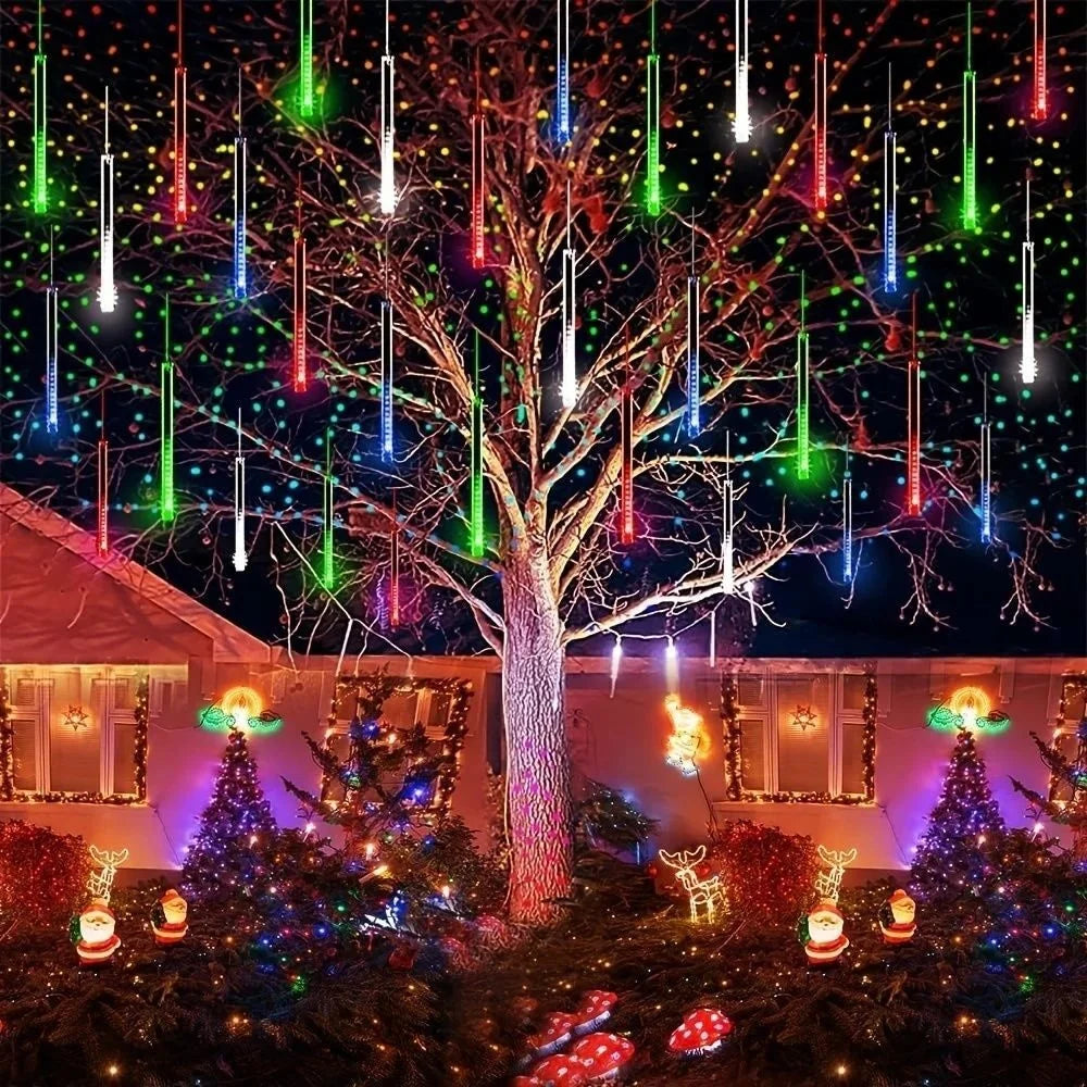 30CM Meteor Shower LED Light for Christmas Decoration