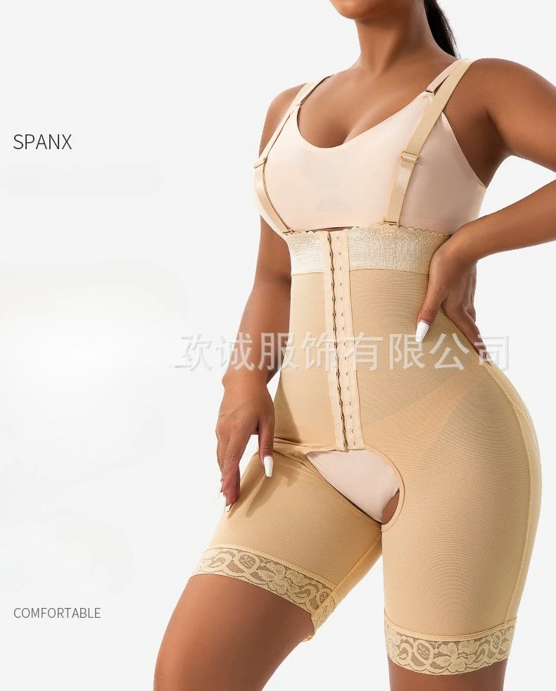 Woman Shapewear Slimming Sheath Shaper Body Flat Belly Binder Flat Belly Push Up Buttock Enhancer Lifter Butt Hip Bodysuit Fajas - Daisan Mart