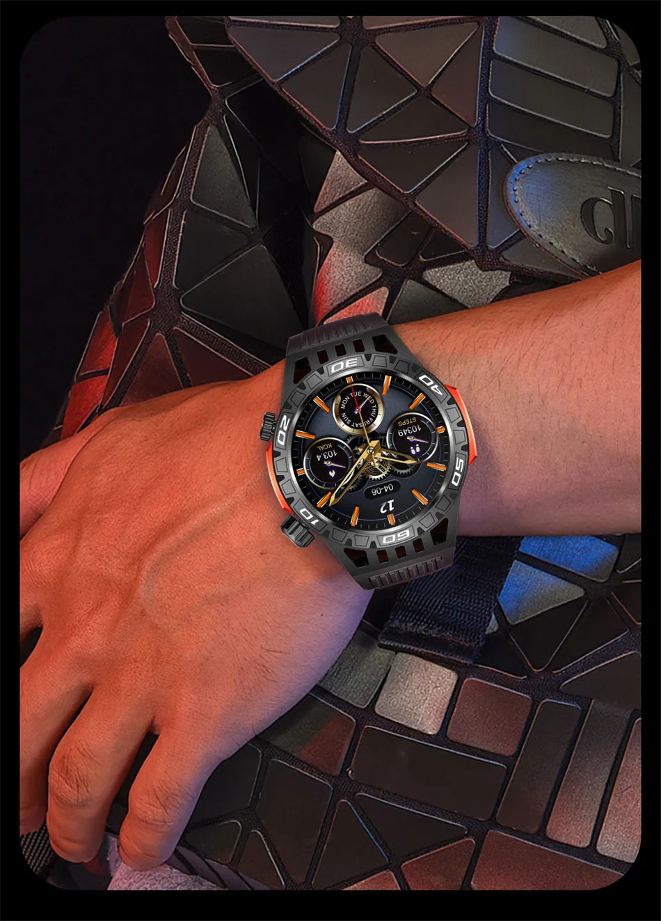 Đồng Hồ Thông Minh Nam LED, Định Vị, Chống Nước IP68