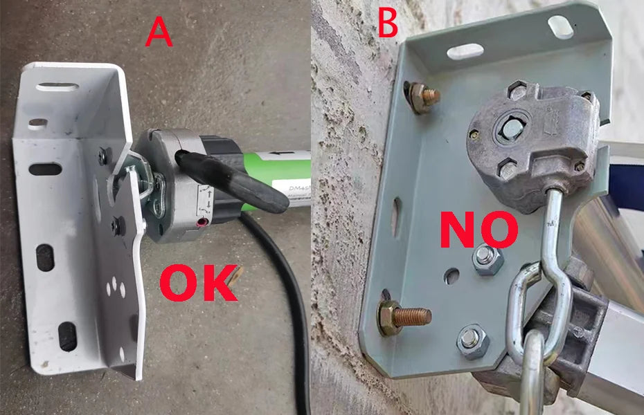 Dooya DM45RM tubular motor for rolling doors, automatic curtains