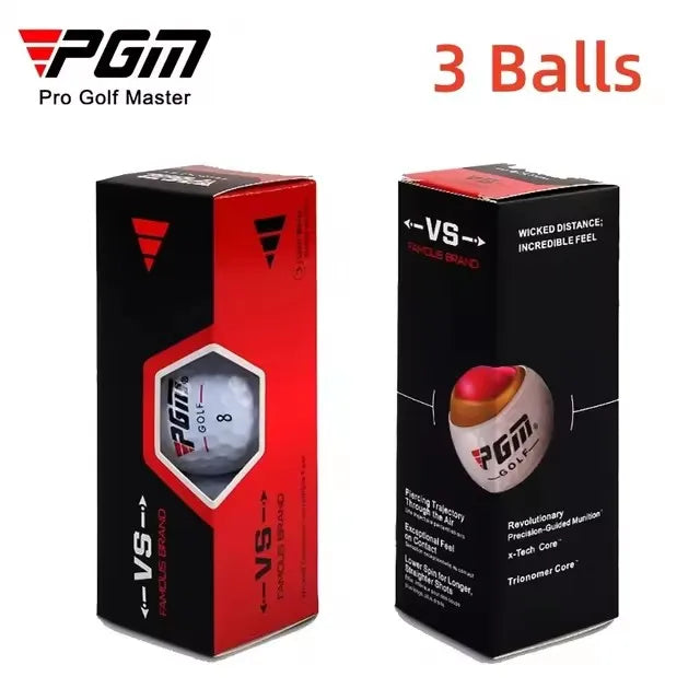 PGM 3-Layer Lightweight Outdoor Practice Golf Ball Set