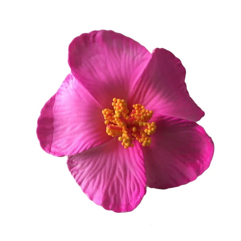 Kẹp Tóc Hoa Plumeria & Hibiscus - Trang Sức Mùa Hè