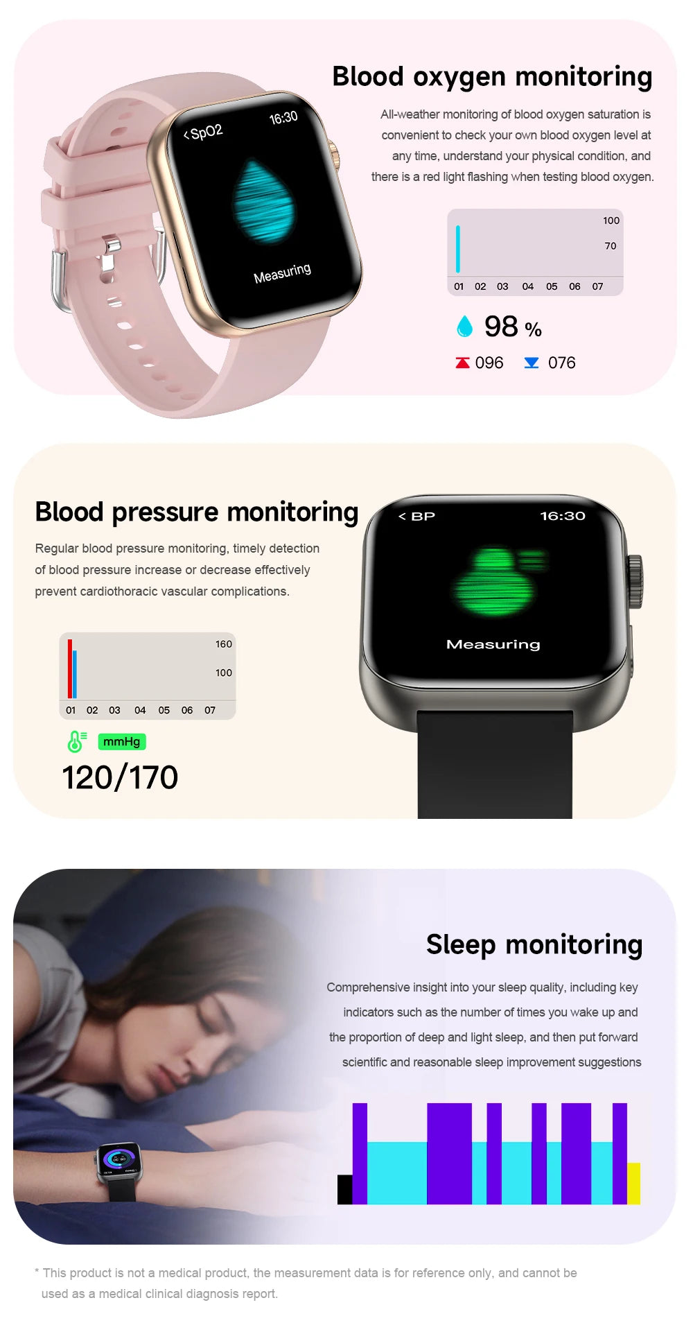 Đồng hồ thông minh nam thời trang IP68 chống nước