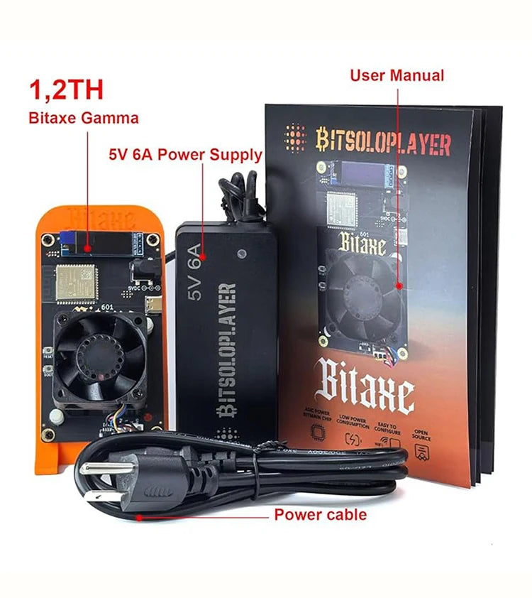 Máy Đào Bitcoin Bitaxe Gamma 601 1.2th/s 18W 2025 - Daisan Mart
