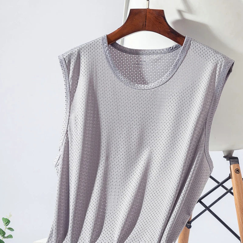 Áo Ba Lỗ Lưới Nam Thể Hình Thoáng Mát - Daisan Mart