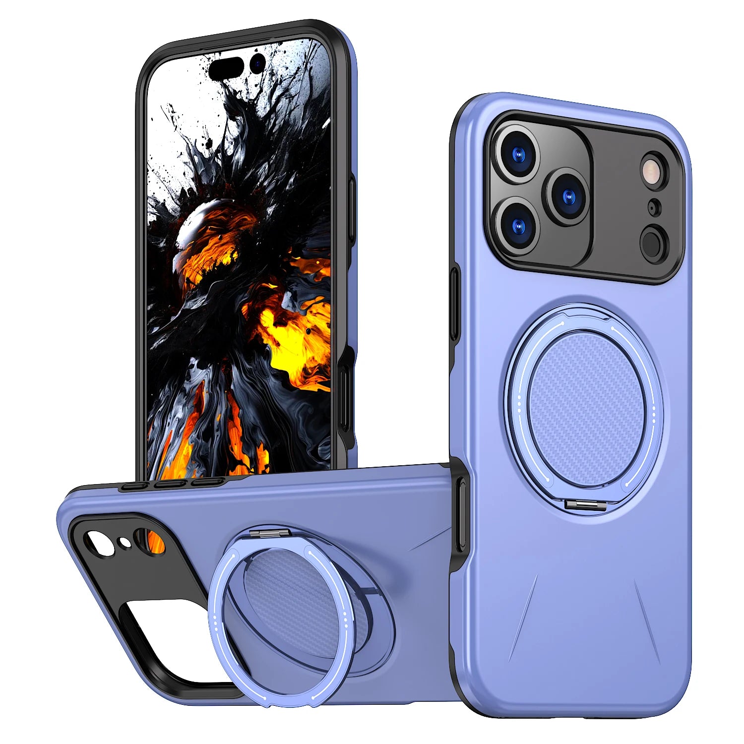 360° Magnetic Bracket Phone Case For iPhone 17 Air 11 12 13 14 15 16 17 Pro Max For Magsafe Shockproof Stand Holder Cover Funda - Daisan Mart