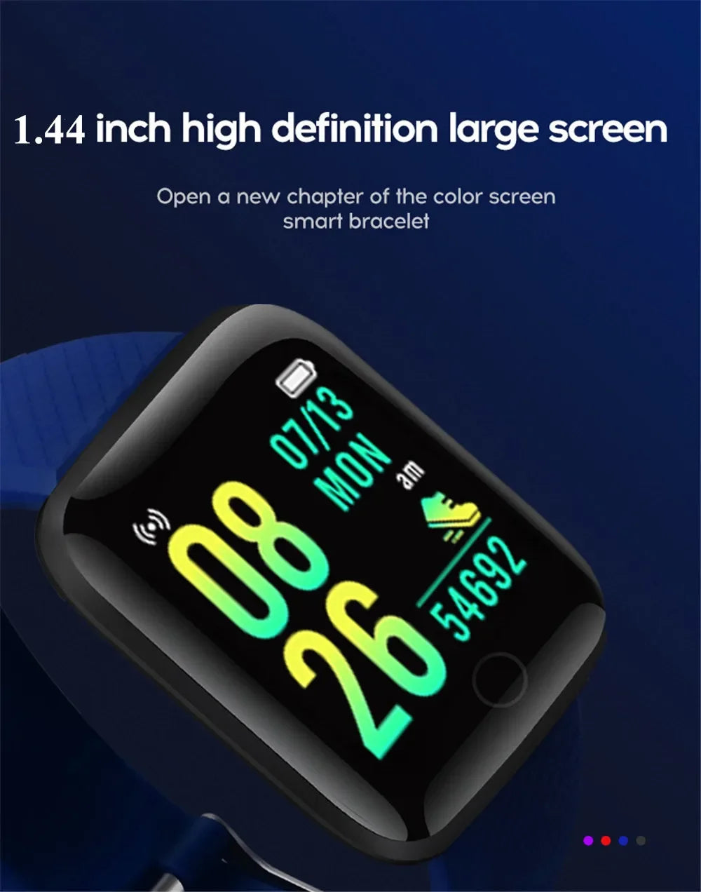 D13 Multi-function Smart Watch - Reminder &amp; Sports