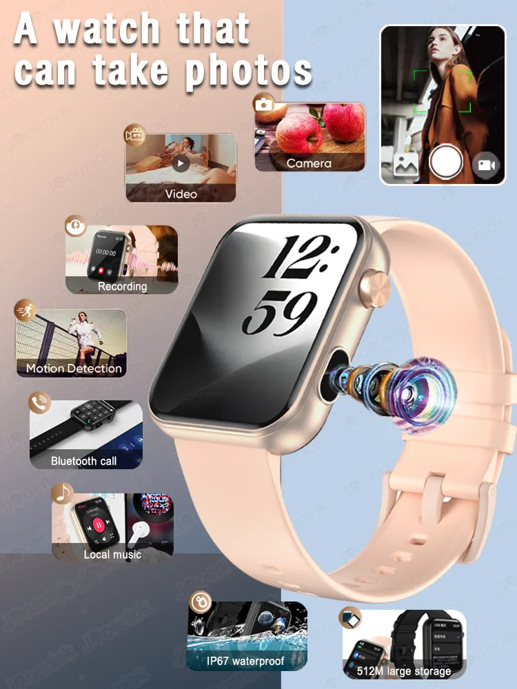 Smart Watch for Photography, Sports, Waterproof
