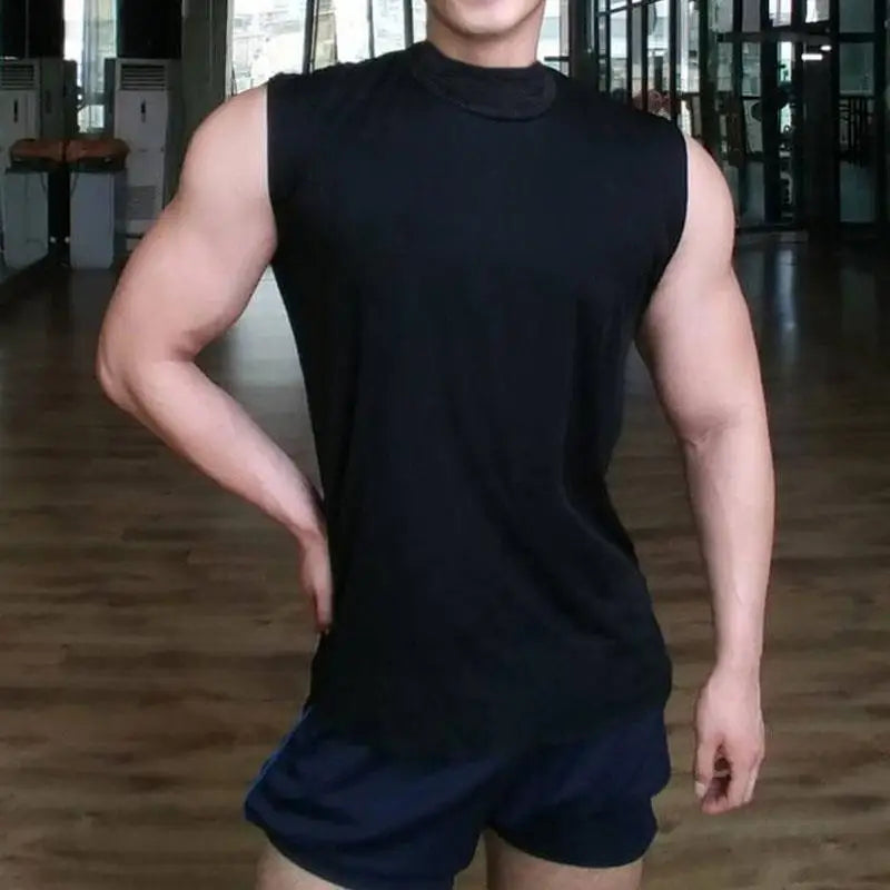 Áo Tank Nam Tập Gym: Thoáng Khí, Nhanh Khô, Co Giãn - Daisan Mart