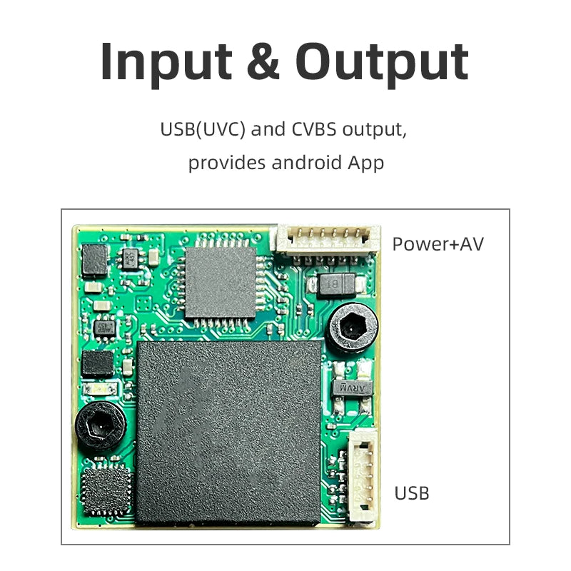 Máy Ảnh Nhiệt Hồng Ngoại FPV USB UVC 9.1mm LC201