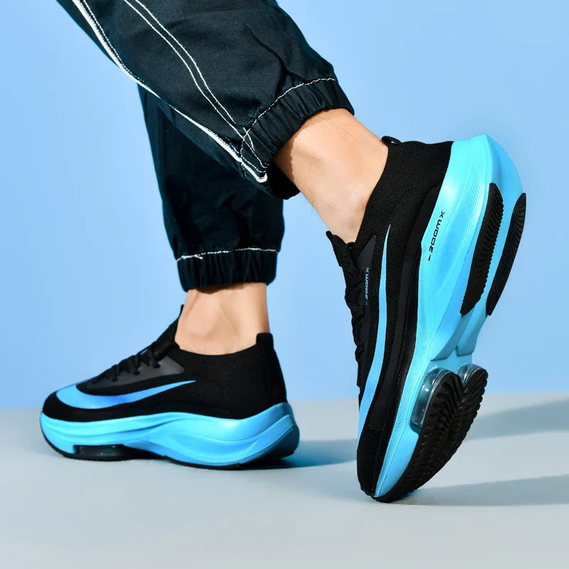 Giày Thể Thao Đệm Khí Unisex Thoáng Khí Thời Trang