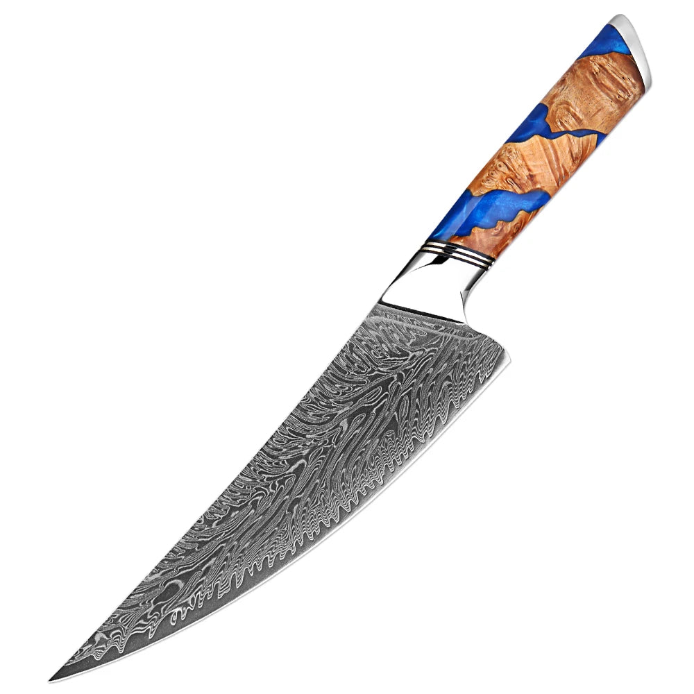 XITUO 1-9PCS Japanese Chef Knives Set,Damascus Kitchen Knives with 67-Layer VG10 Steel Blade,Ultra Sharp Cooking Knife Set - Daisan Mart