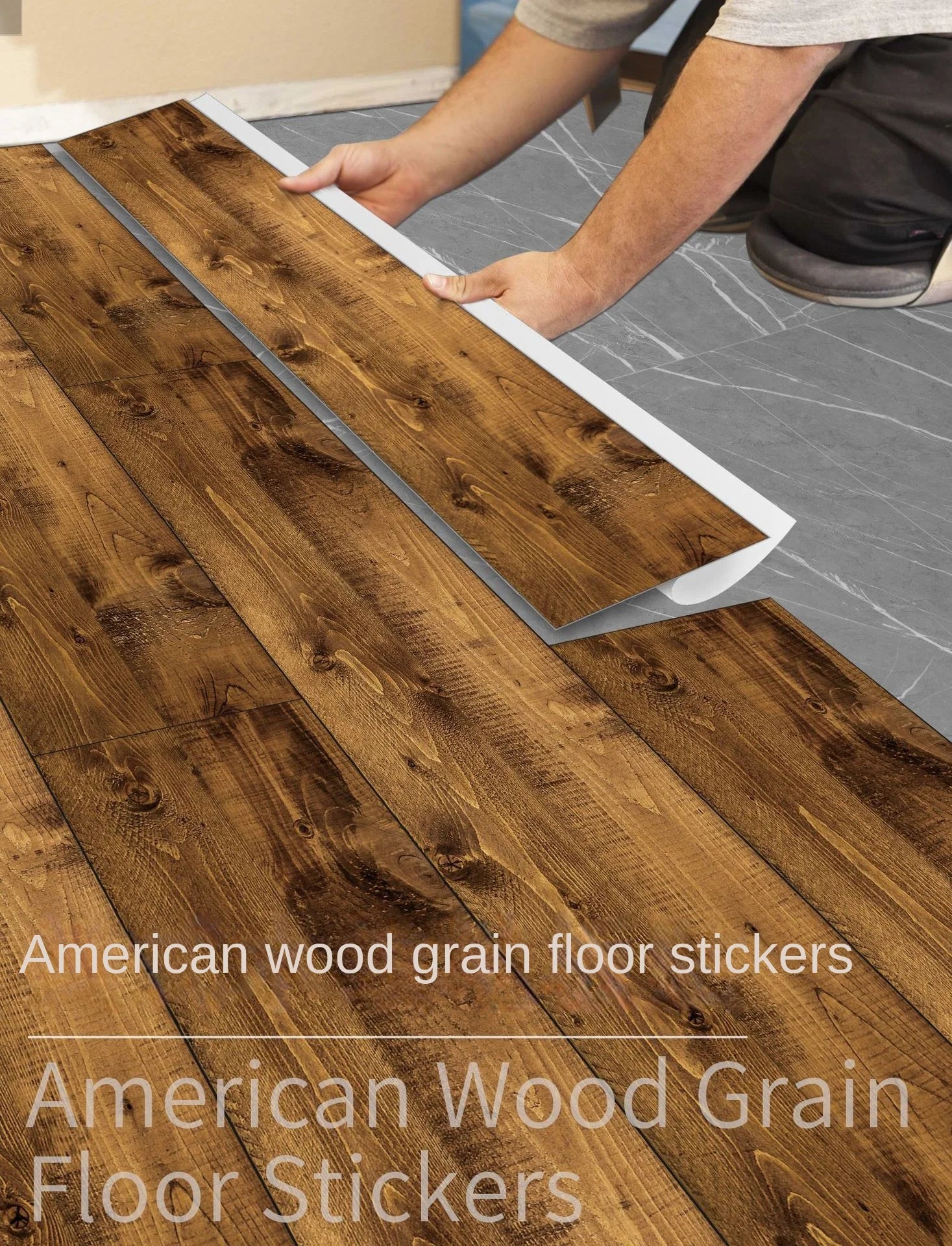 1/5/10/15 Pcs Peel And Stick Floor Tiles, Self-Adhesive Wall Tilse, Waterproof Wall Stickers, Flooring, 6 Inch X 36 Inch