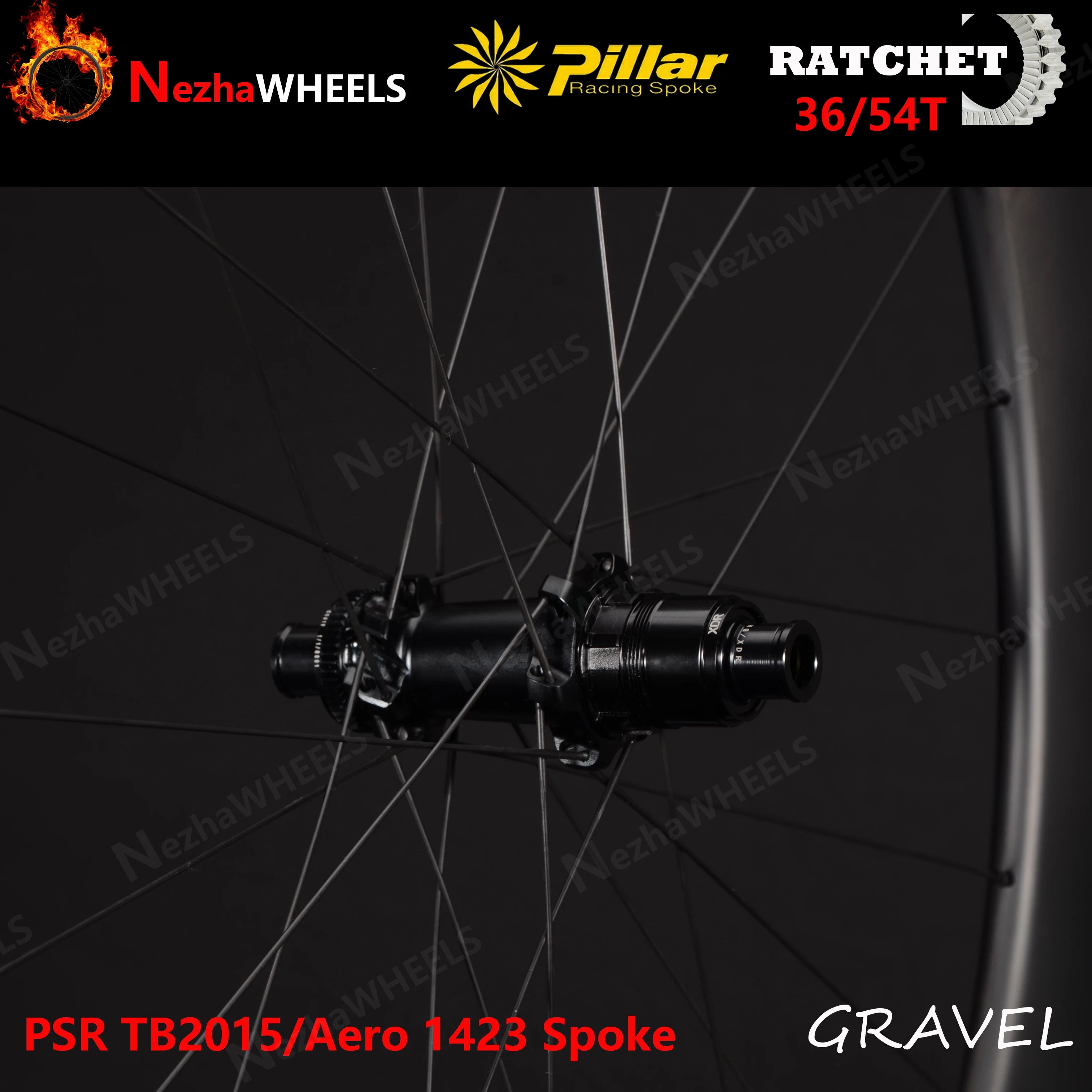 NeZhaWheels 30/35/40/45/50mm Depth 700C Road Bicycle Tubeless Disc Brake Super Light Wheel 36mm Width Gravel Carbon wheelset - Daisan Mart