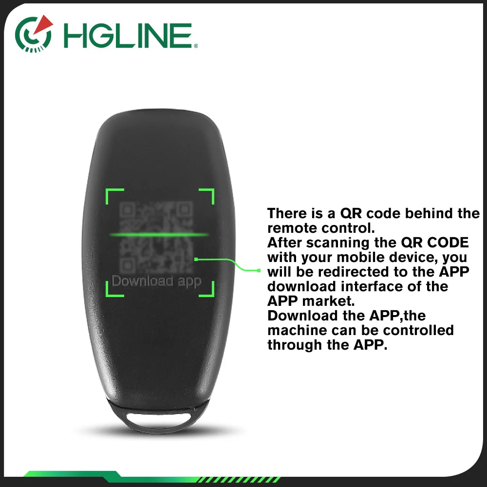 HGLINE 16 Lines 4D Laser Level APP Remote Control Rechargeable Self-leveling 360 Green Line leveling 6000mAh Big Li-ion Battery
