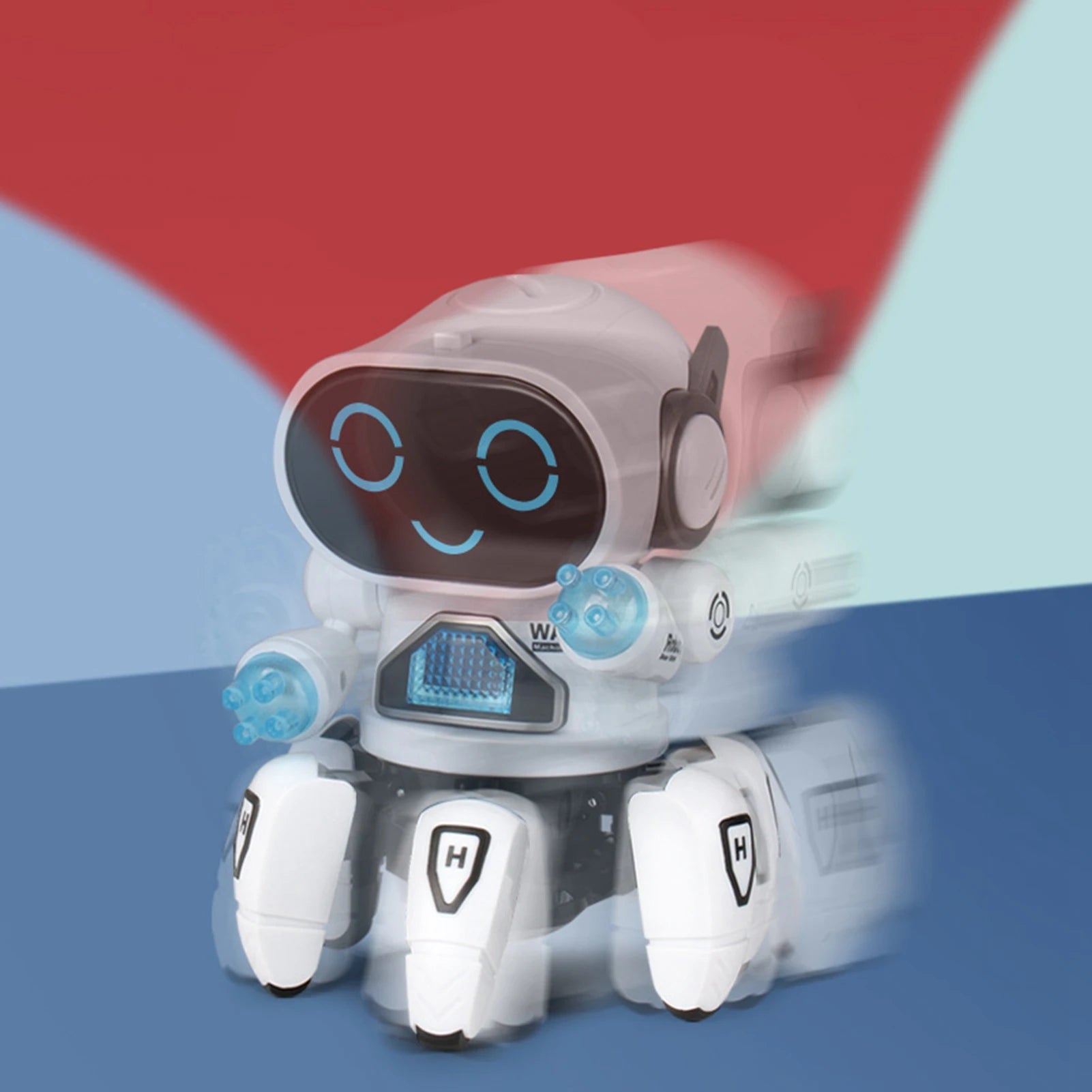 Children Robot  Electric Robot  Robot  Six Claws Plastic Intelligent Dancing Singing Light Electric Robot  for Boys - Daisan Mart