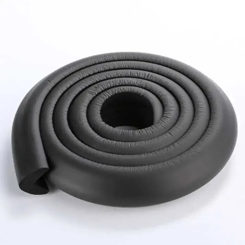 2M Child Bumper Strips Baby Safety Anti-collision Soft Table Edge L-shaped Protector Strip Safety Table Corner Protection Strips
