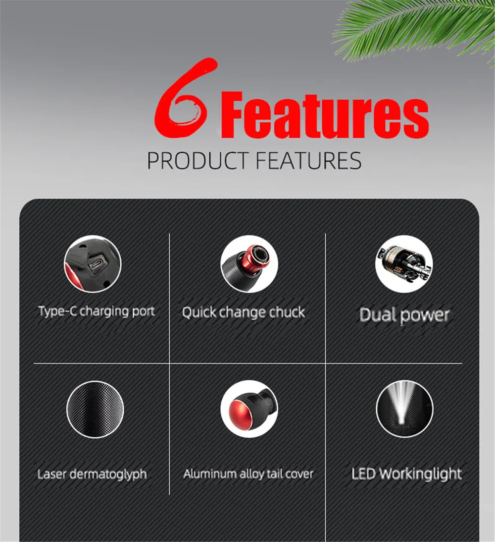 2025 New Cordless Electric Screwdriver 10 in 1 Powerful 3.6V Rechargeable Screwdriver Set Household Auto Screw Driver PC Repair