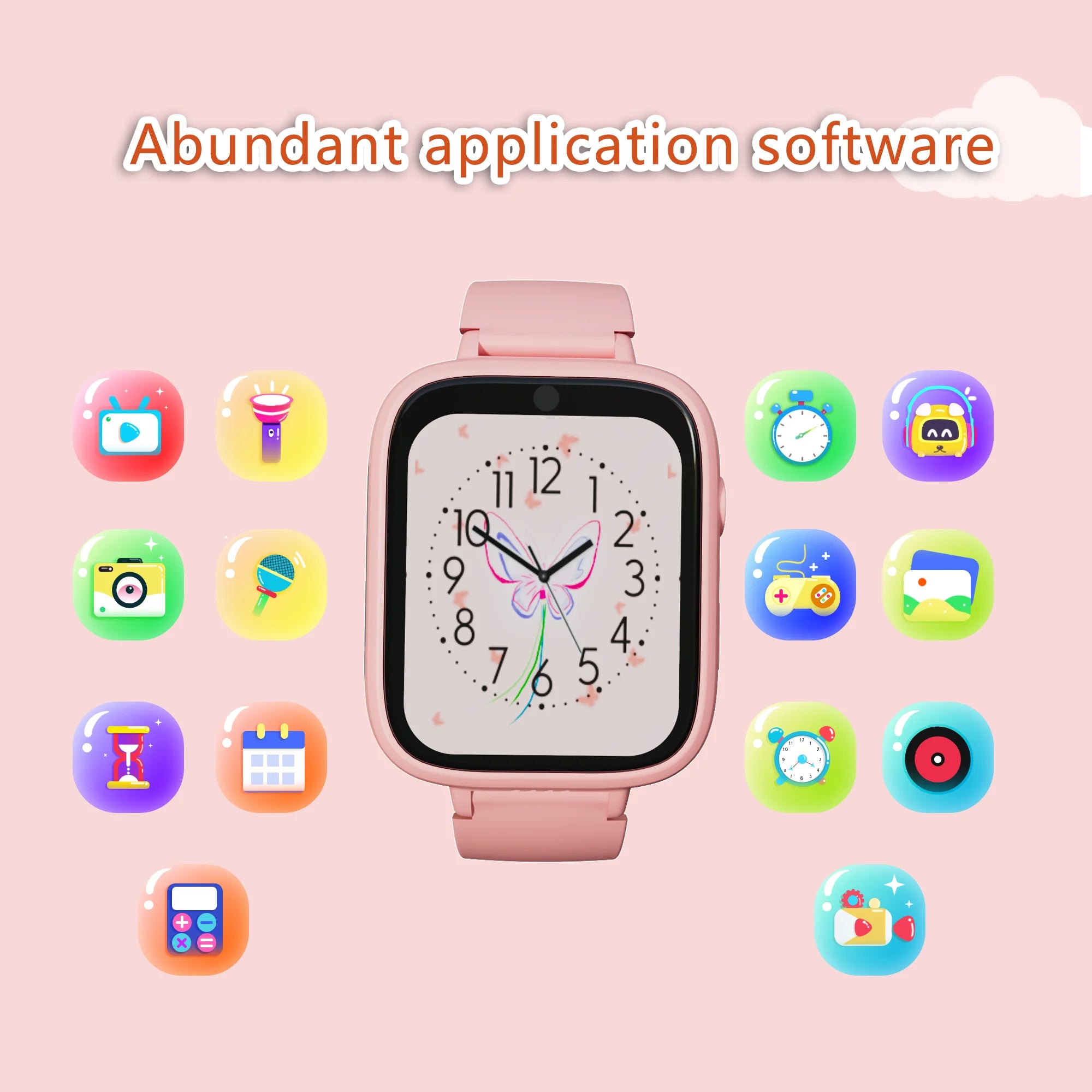 Kids Smart Watch 5 Games Camera Music