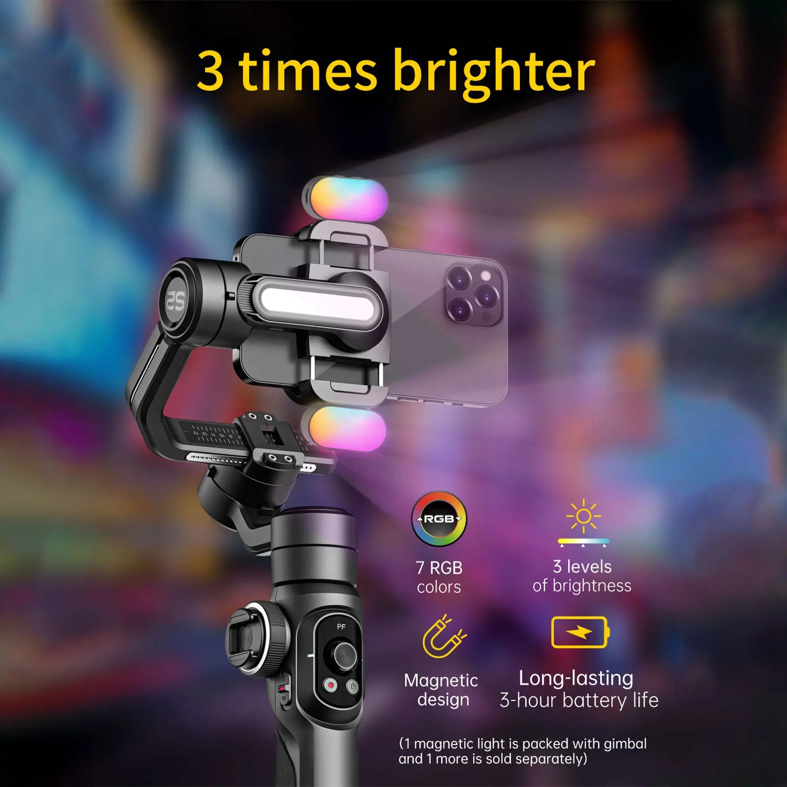 AOCHUAN Smart S2 Kit Professional 3-Axis Handheld Gimbal Stabilizer For IPhone And Android Smartphone Gimbal  Stabilizer shoot - Daisan Mart