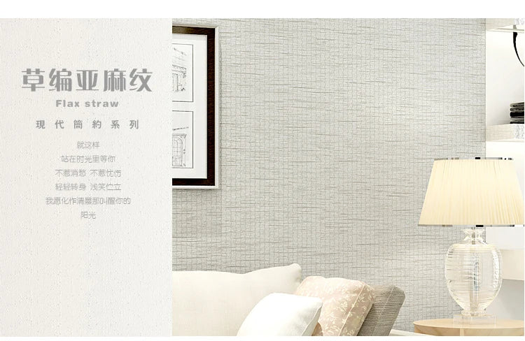 Giấy Dán Tường Linen Nhật Bản Màu Trơn Trang Nhã - Daisan Mart