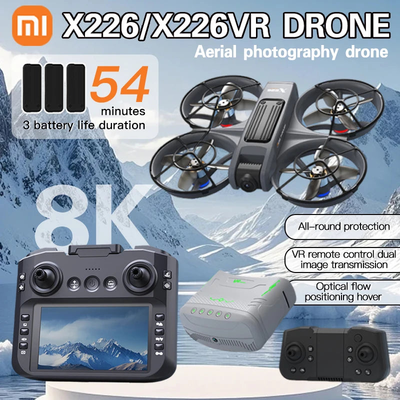 FlyCam Mini 4K Xiaomi X226/X226VR - Toys for kids