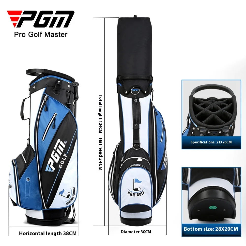 PGM QB026 Lightweight Standing Golf Bag for Men and Women