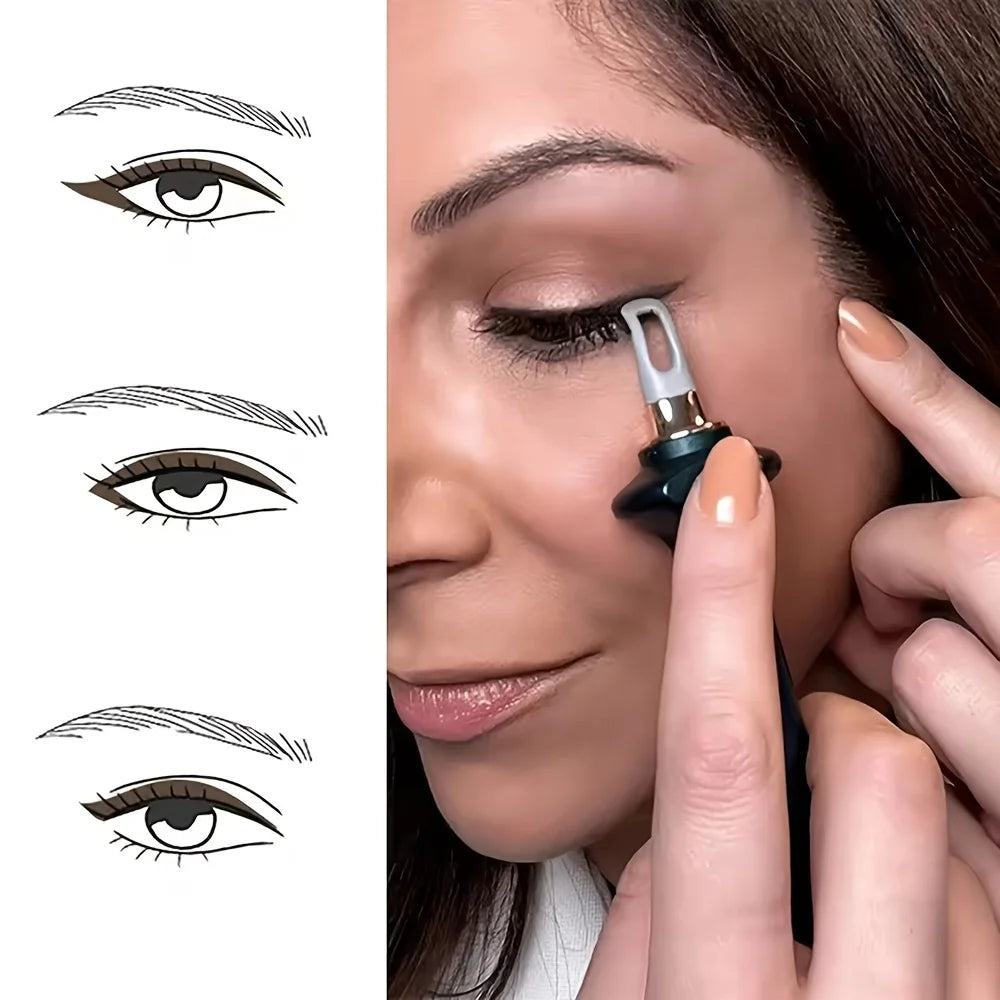 Convenient Waterproof, Smudge-Free Silicone Eyeliner Brush