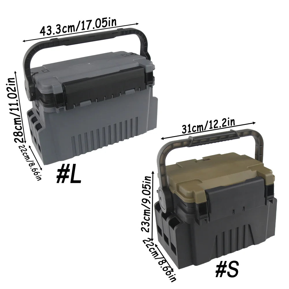 Hộp Đựng Đồ Câu Cá Đa Năng 4 Màu JSFUN S/L