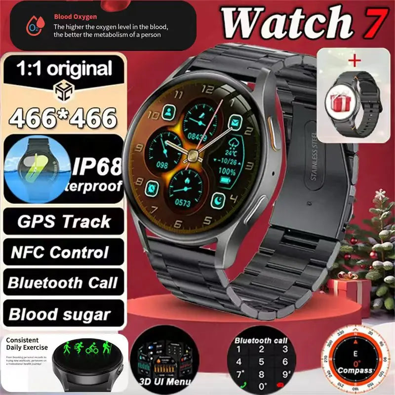 Smartwatch 2025 Chống Nước, Cảm Ứng Siêu Việt