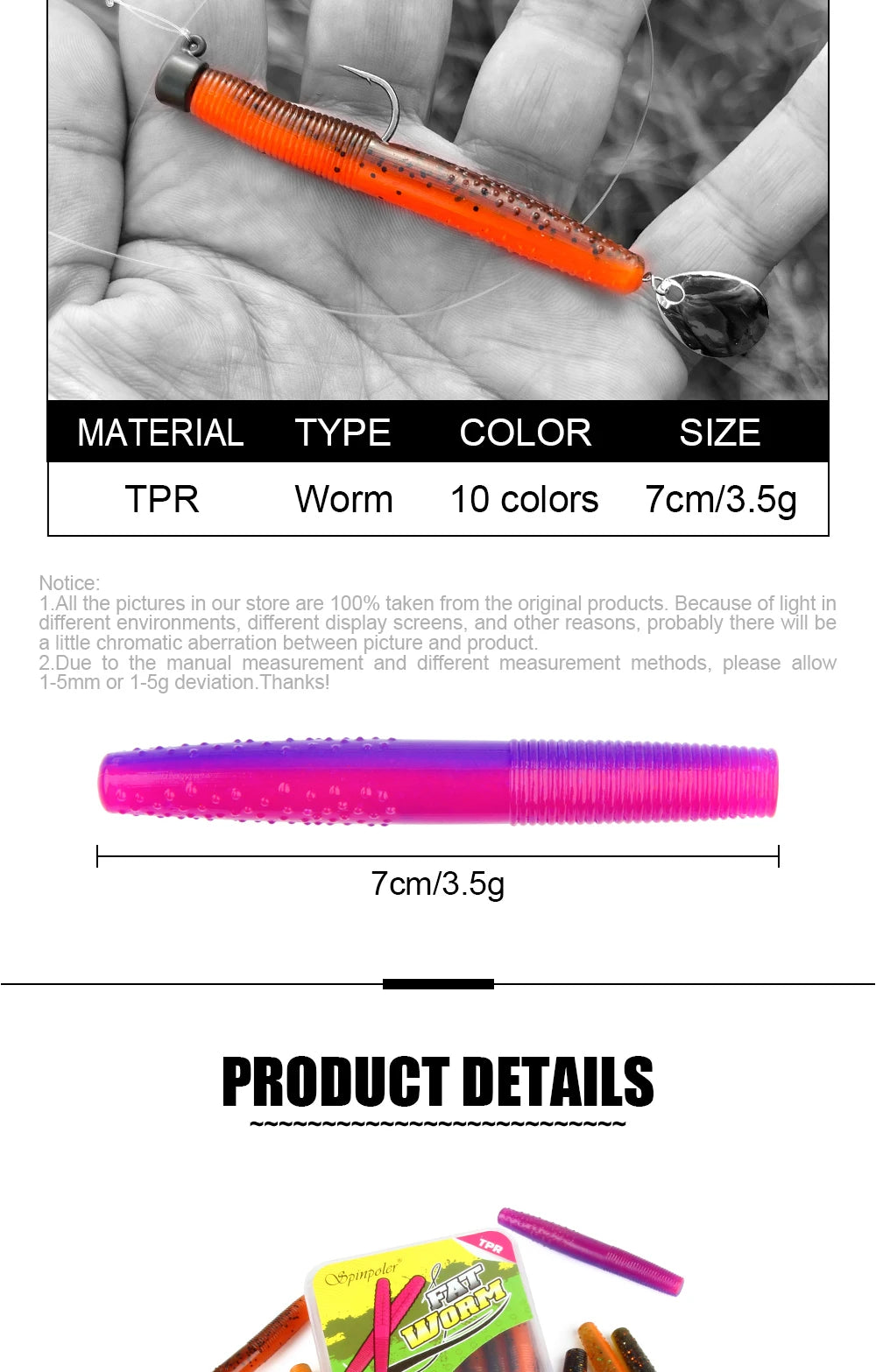 Mồi Câu Mềm Hoa Hồng 70mm - Thu Hút Cá Hiệu Quả