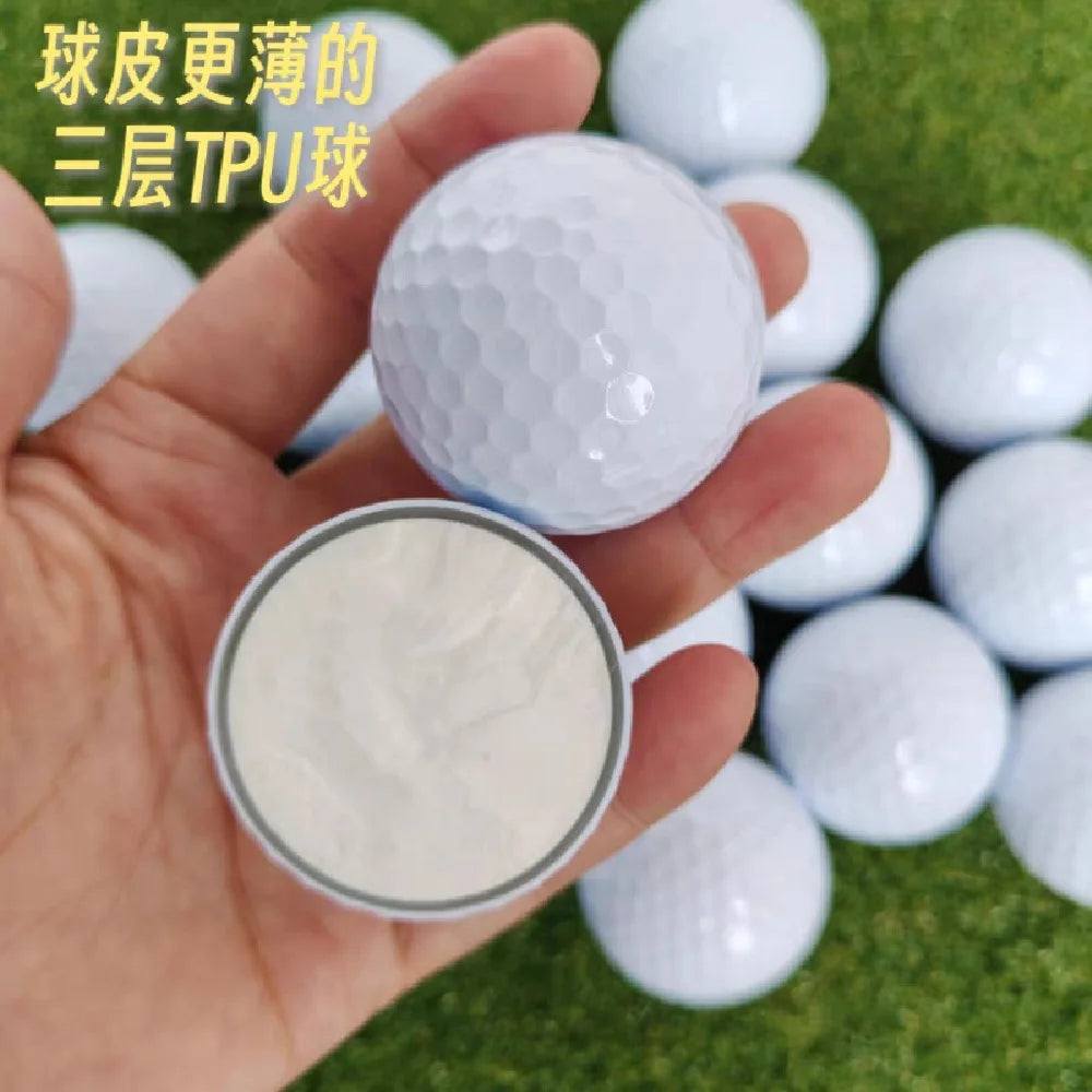 3-Ply Professional Golf Balls for Swings Under 85mph