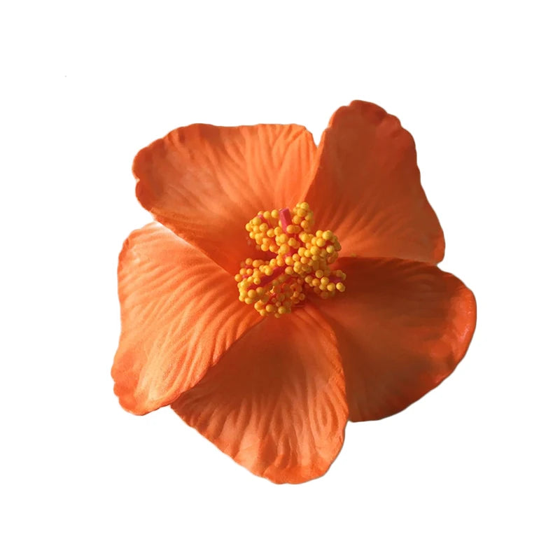 Kẹp Tóc Hoa Plumeria & Hibiscus - Trang Sức Mùa Hè