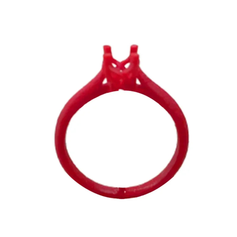 3D Printed Plastic Jewelry Casting, Shiny, No Air Bubbles