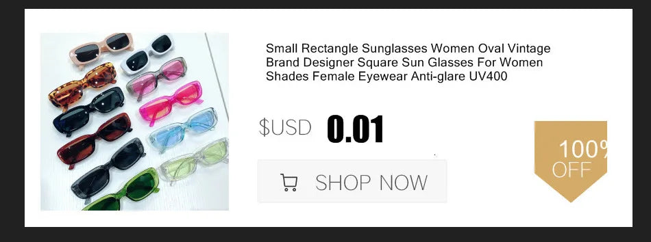 Unisex UV400 Rimless Aviator Fashion Sunglasses