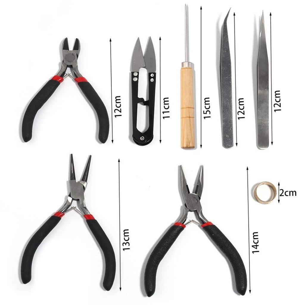 Convenient 6-Piece Multi-Purpose Jewelry Making Tool Set