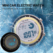 Đồng Hồ Dán Xe Máy Chống Nước - Mini Watch Dashboard