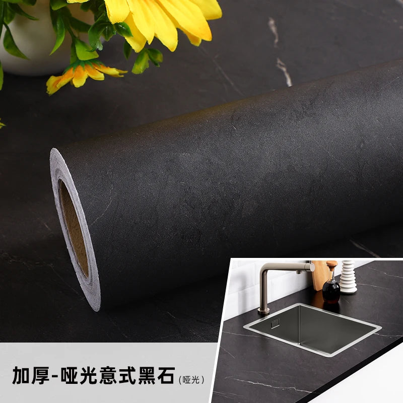 Decal Đá Cẩm Thạch Chống Thấm Dán Tủ Bếp 50cm