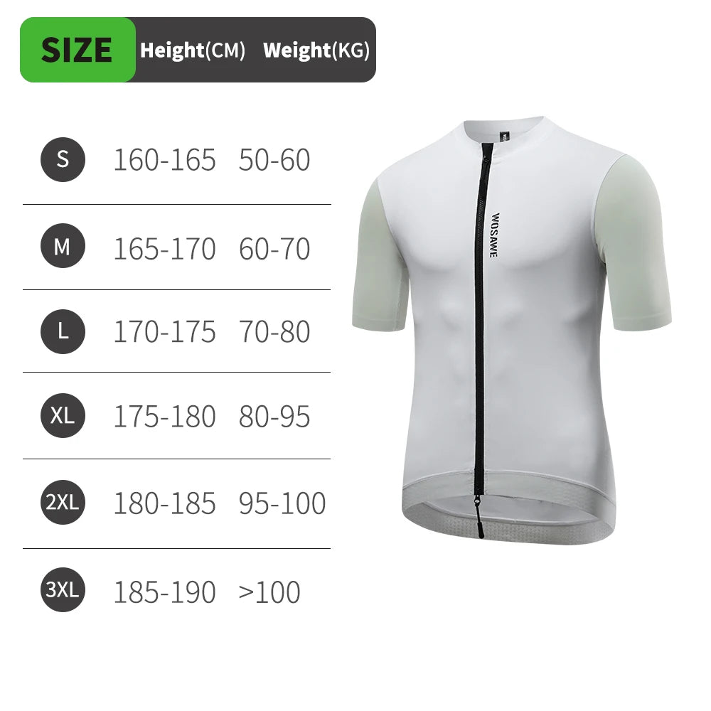 Áo Xe Đạp WOSAWE MTB Pro Team Thoáng Khí Mùa Hè - Daisan Mart