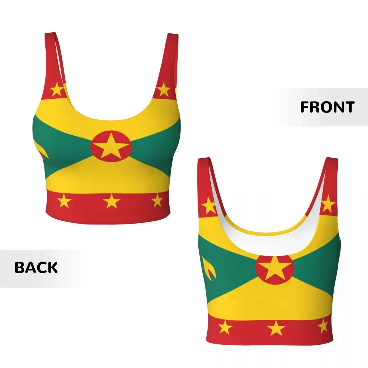 Áo Tập Yoga Nữ Thoáng Mát Phong Cách Grenada - Daisan Mart