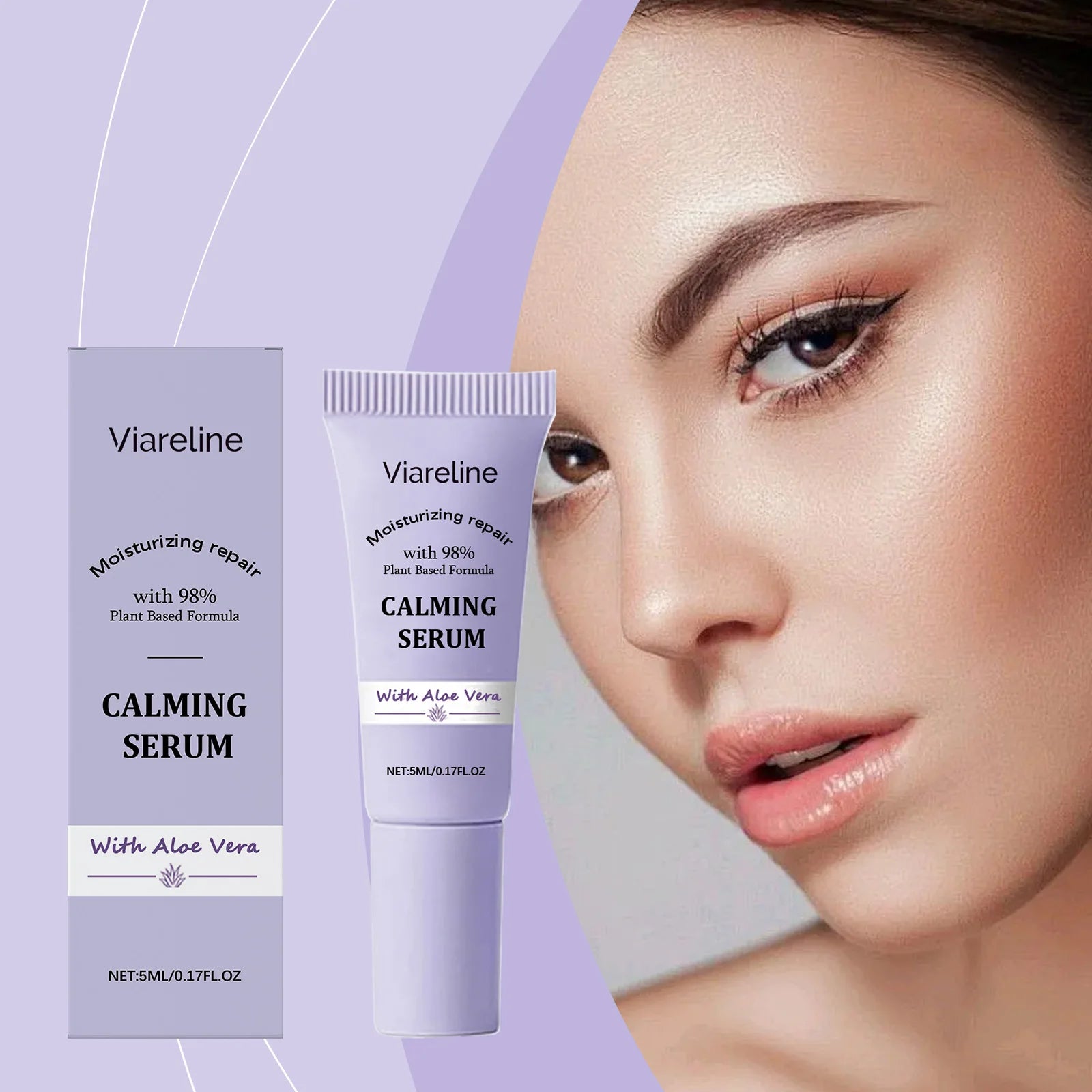 Facial Roller Serum - Hydrates, Tightens Skin, Moisturizes &amp; Refines Skin Texture, Skin Care Serum