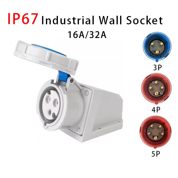 Đầu Nối Công Nghiệp Chống Nước IP67 - Nylon Chịu Nhiệt - Daisan Mart
