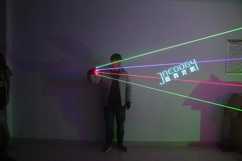 DJ Laser Gloves RGB 2in1 LED Stage Party Lights