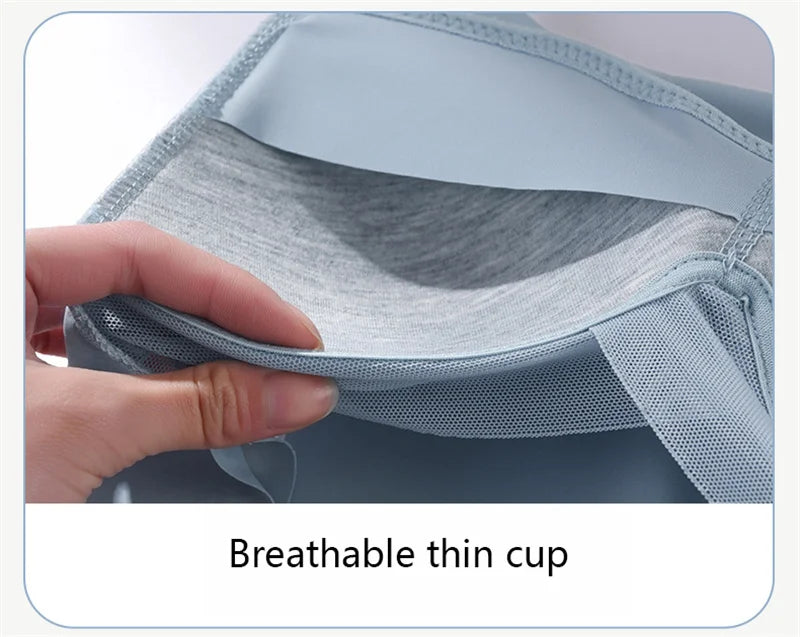 Áo Ngực Nữ Không Đường May Ren Đẩy Nâng Plus Size