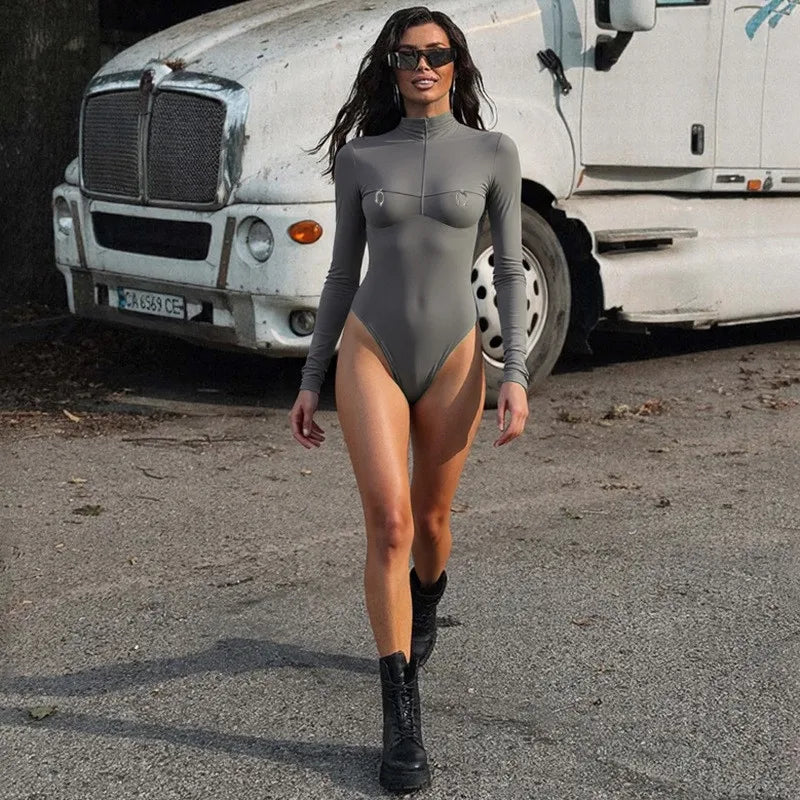 SheStyle 女士連身衣 加厚半領拉鍊款 2025