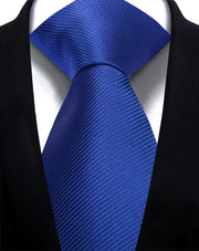 Cà vạt Nam 7.5cm Xanh Xám Thời Trang Dệt Kim