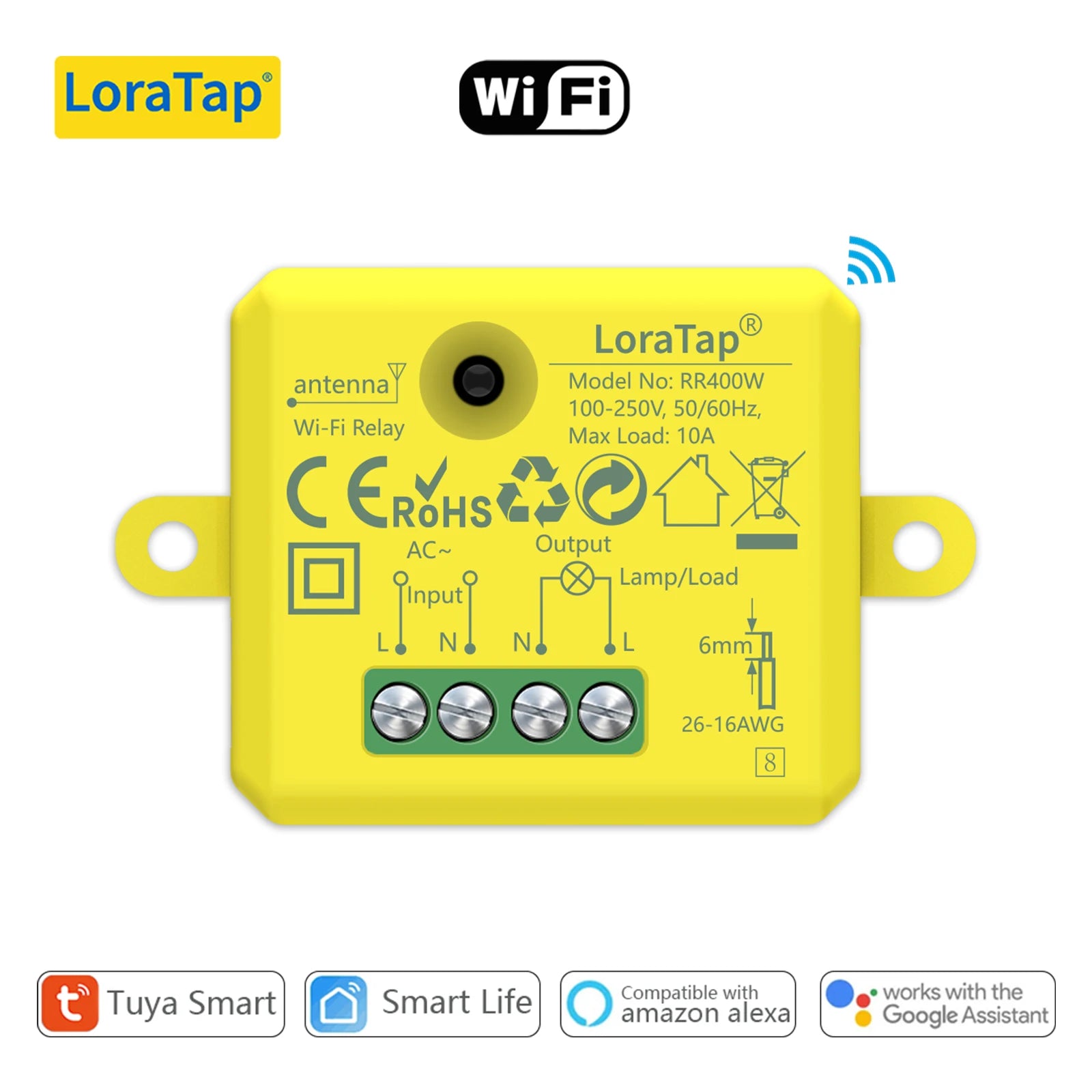 LoraTap Mini WiFi Smart Switch 220V 
