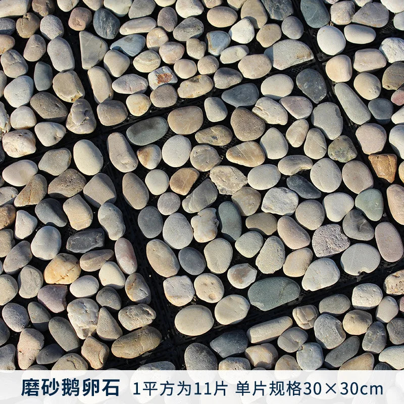 Giấy Dán Tường Chống Trượt - Gạch Nhựa Lót Sàn Ngoài Trời