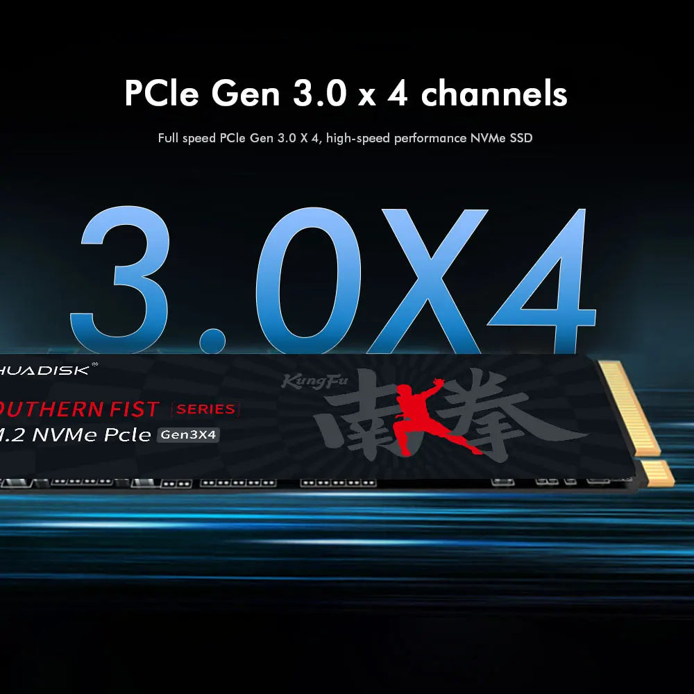 High Speed ​​HUADISK NVMe Hard Drive For PC &amp; Laptop